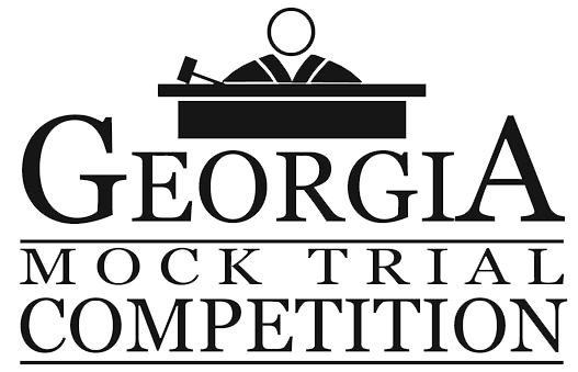 Mock Trial Logo - Georgia Mock Trial Competition with judge image